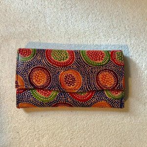 Decorative wallet colorful